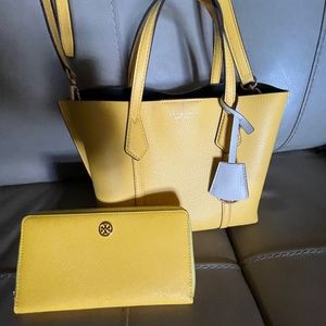 Tory Burch Perry Handbag with Wallet and Dustcover